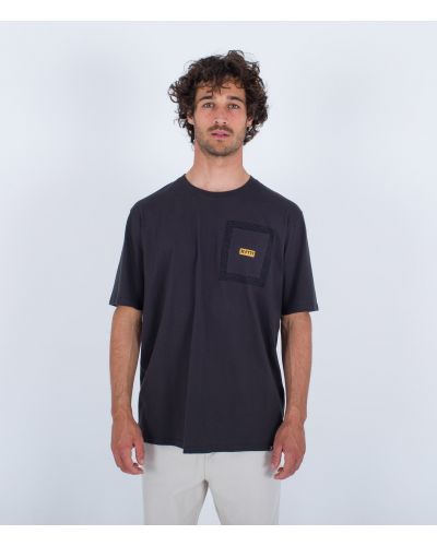Camisetas Hurley Hombre Negra Estampada Para Hombre Siman El