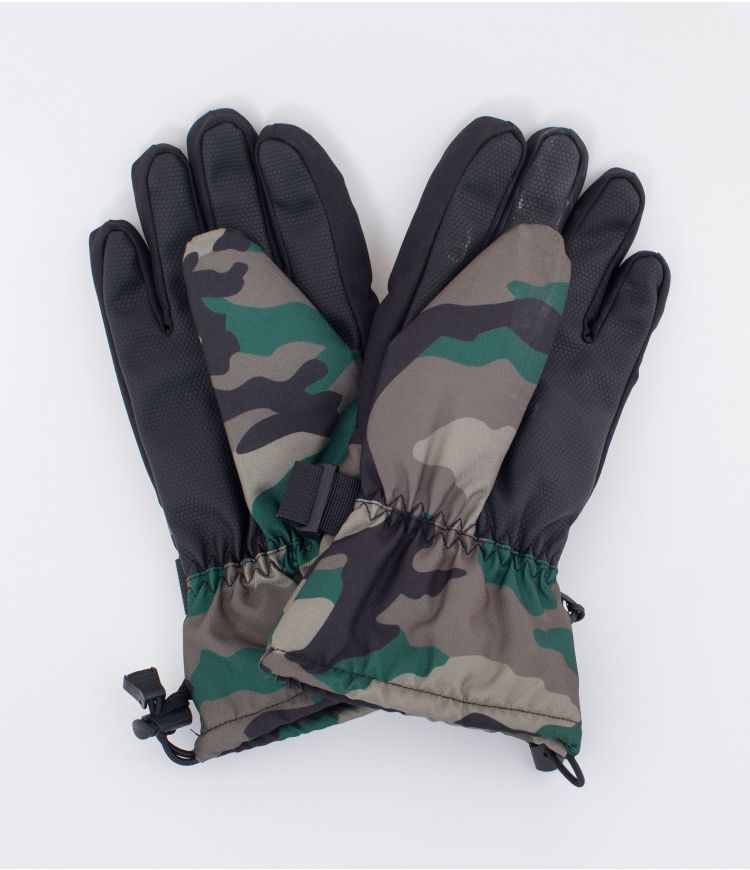 Hurley Guantes de nieve para hombre – Arrowhead de secado rápido polar  guantes de esquí