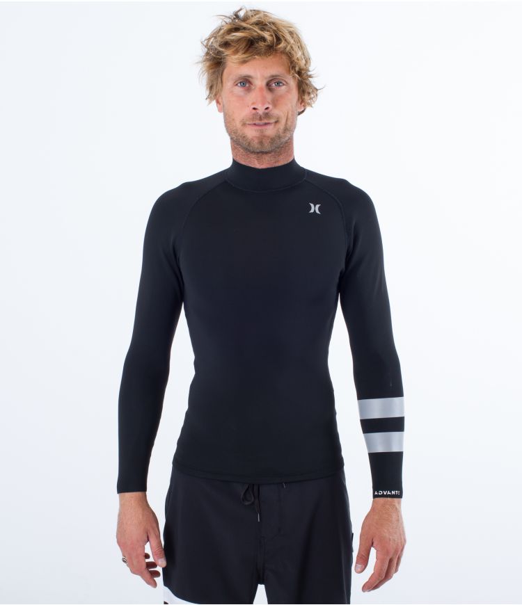 Chaqueta superior de neopreno Lycry para hombre y mujer, camisa de manga  larga con cremallera frontal, deportes XSPAN para buceo, Surf, natación,  1,5mm