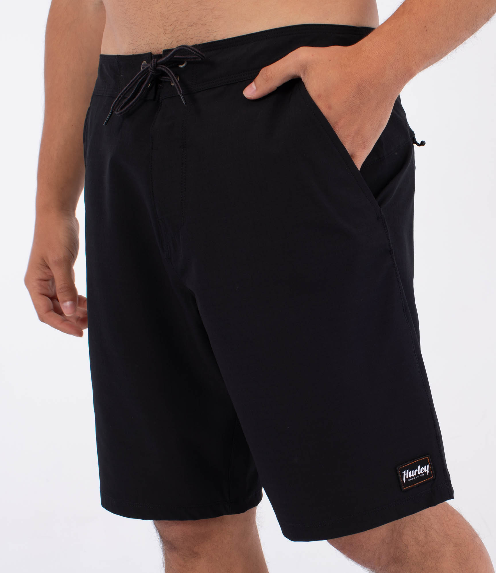 Boardshort 20" hombre - built hybrid |black|33